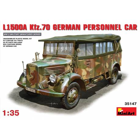 L1500A (Kfz.70) GERMAN PERSONNEL CAR 