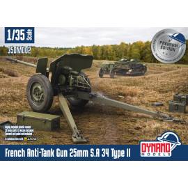 French Anti-Tank Gun 25mm S.A 34 Type II Premium Edition