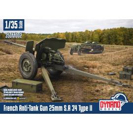 French Anti-Tank Gun 25mm S.A 34 Type II Premium Edition