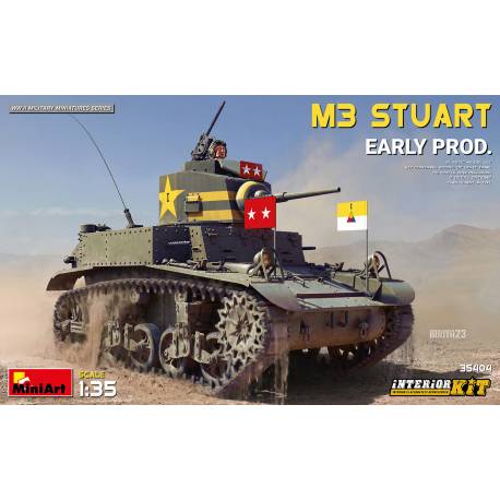 M3 STUART EARLY PROD. INTERIOR KIT