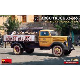 3t CARGO TRUCK 3,6-36S. PRITSCHE-NORMAL-TYPE