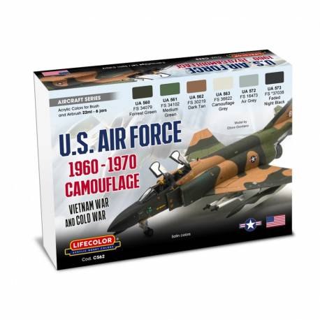U.S. AIR FORCE Camouflage 1960-1970