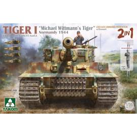 Tiger I Late Production w/zimmerit Normandy 1944 Sd.Kfz. 181 Pz.Kpfw. VI Ausf. E "Michael Wittmann's Tiger"(Late/Late Command)