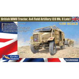 British WWII Tractor 4x4 Field Artillery (C8 Mk.II Late)