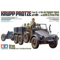 Krupp Protze 1 ton (6x4) Kfz. 69 Towing Truck with 3.7cm Pak 