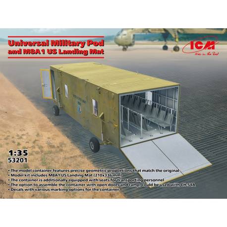 Universal Military Pod and M8A1 Landing Mat