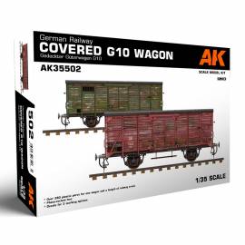 GERMAN RAILWAY COVERED G10 WAGON GEDECKTER GÜTERWAGEN G10