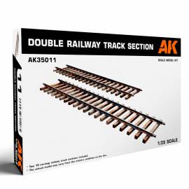 DOUBLE RAILWAY TRACK SECTION