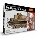 Deutsches Afrika Korps Pz.Kpfw.IV Ausf.D + 5 FIGURES GERMAN TANK CREW AFRIKA KORPS LIMITED EDITION