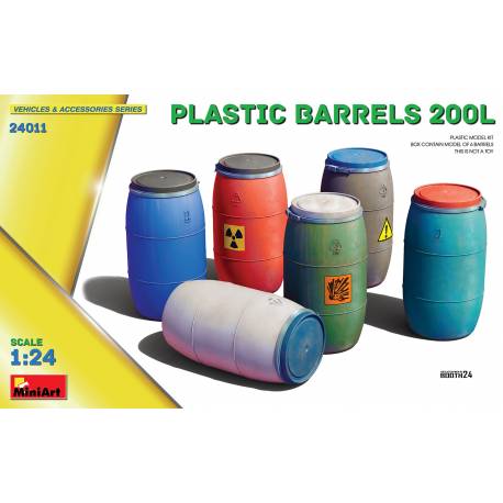 PLASTIC BARRELS 200L