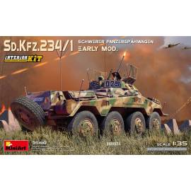 Sd.Kfz.234/1 Schwerer Panzerspahwagen. EARLY MOD. INTERIOR KIT