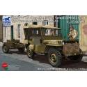 US GPW 1/4 ton 4×4 Utility Vehicle (Model 1942) w/37mm AT Gun M3A1 