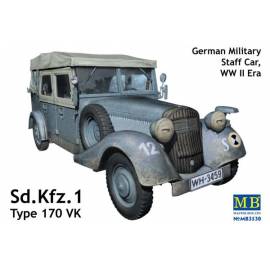 Sd. Kfz. 1 Type 170 VK, German Military Staff car, WW II Era 