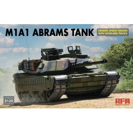 M1A1 ABRAMS TANK UKRAINE UPDATE VERSION WITH WORKABEL TRACKS