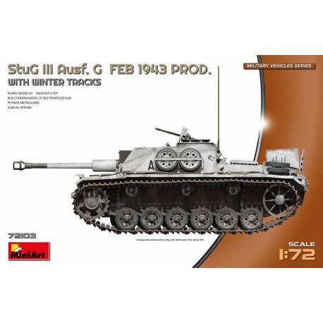 StuG III Ausf. G FEB 1943 PROD. WITH WINTER TRACKS