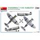 THUNDERBOLT P-47D BUBBLETOP WITH BASE & ACCESSORIES. BIG SET