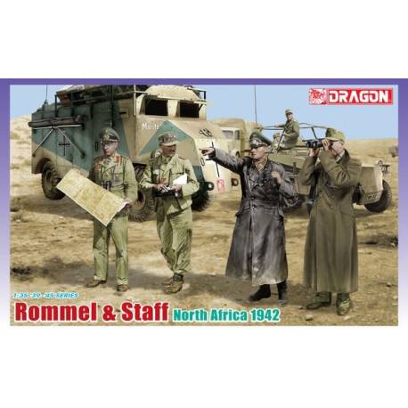 Rommel & Staff North Africa 1942 