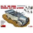 Kfz.70 MB 1500A German 4x4 Car w/Crew