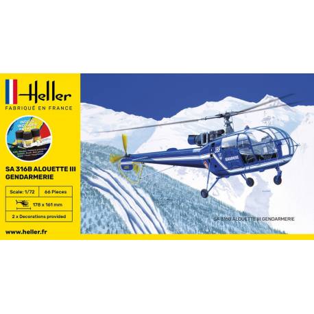 STARTER KIT SA 316 Alouette III Gendarmerie