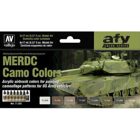 MERDC Camo Colors