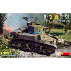 M3 STUART DIESEL. EARLY PRODUCTION