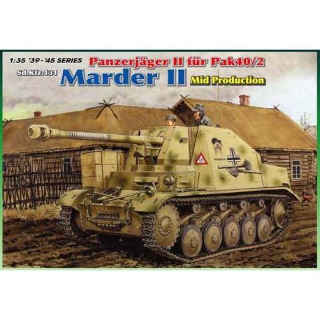 Panzerjäger II für Pak 40/2, Sd.Kfz.131 Marder II Mid Production 