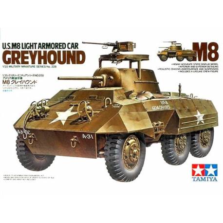 U.S. M8 Light Armored Car M8 Greyhound 