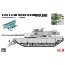 USMC M1A1 FEP Abrams/Combat Dozer Blade with workable track links